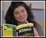 Lisa is reading up on the skills needed to foster kittens.